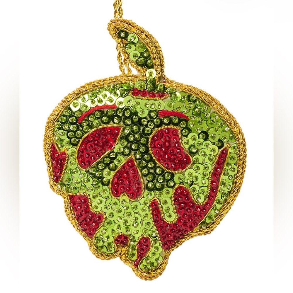 Disney Poison Apple Beaded Ornament